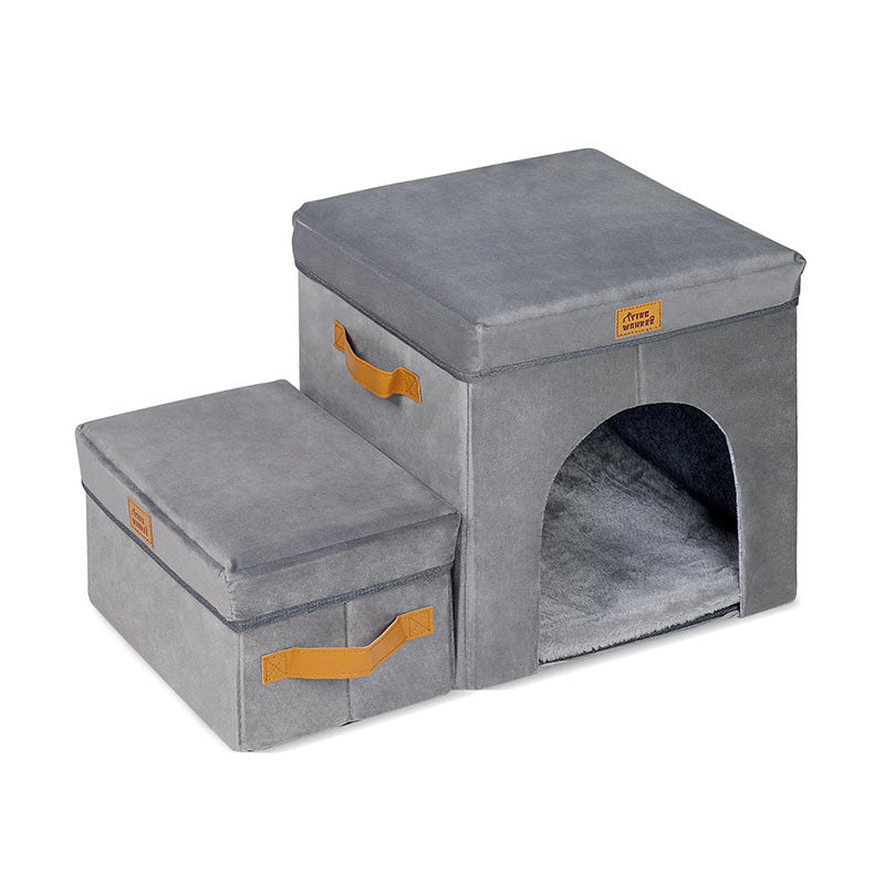 Pet Step Ladder – Space-Saving Foldable Stairs for Pets