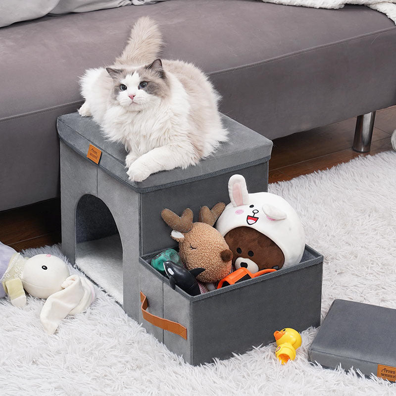 Pet Step Ladder – Space-Saving Foldable Stairs for Pets