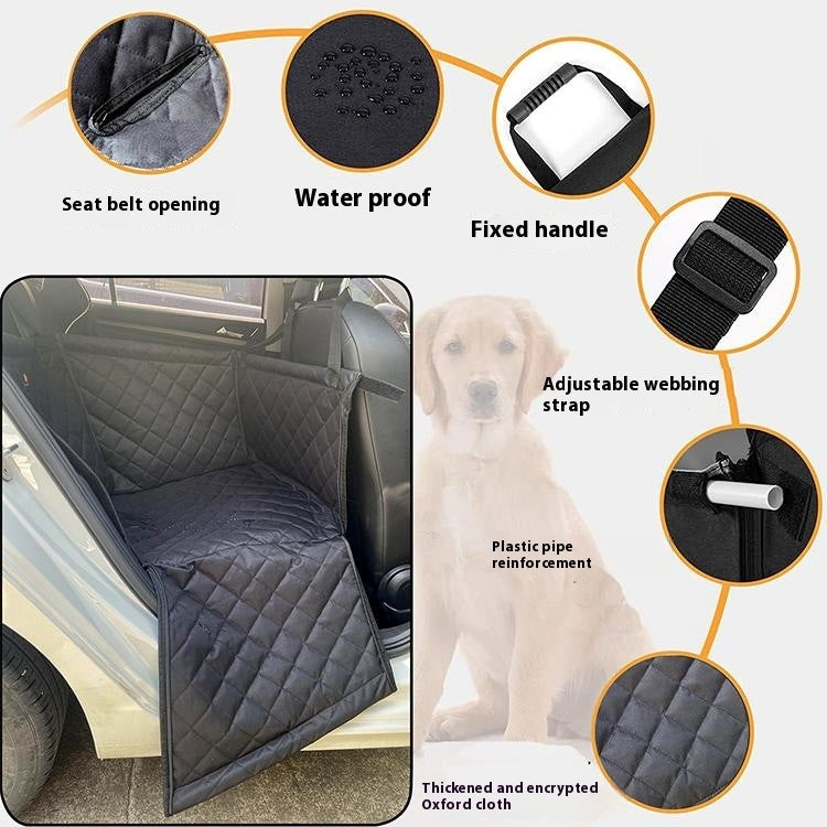 Pet Safety Car Mat – Protects Seats from Dirt & Hair