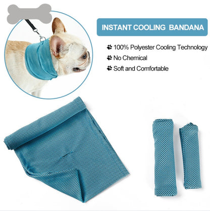 Beat the Heat: Instant Cooling Pet Bandana