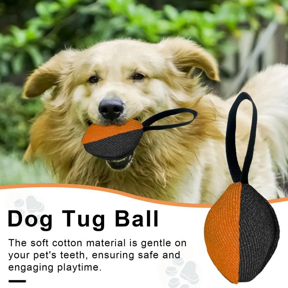 Durable Tug Toy with Handle – Fun Training for Dogs
