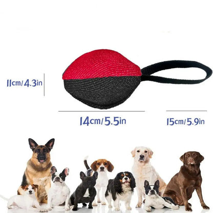 Durable Tug Toy with Handle – Fun Training for Dogs