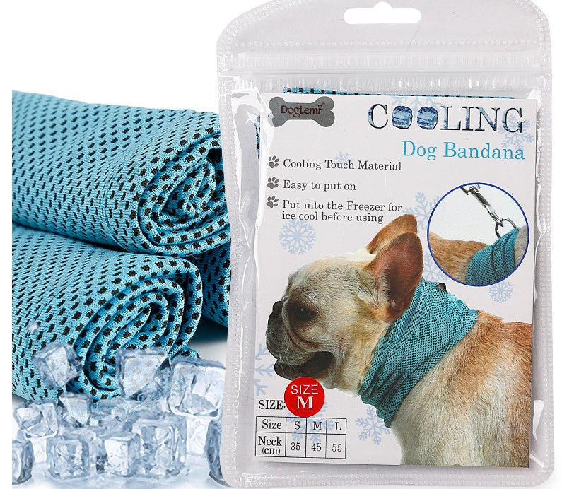 Beat the Heat: Instant Cooling Pet Bandana