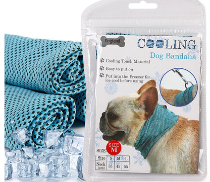 Beat the Heat: Instant Cooling Pet Bandana