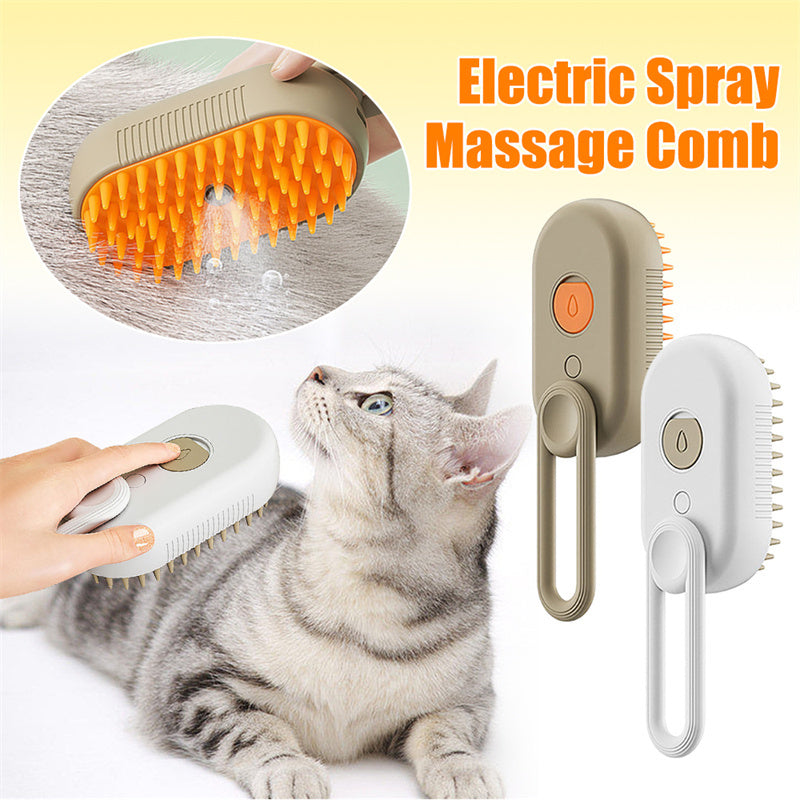 Gentle Steam Pet Brush