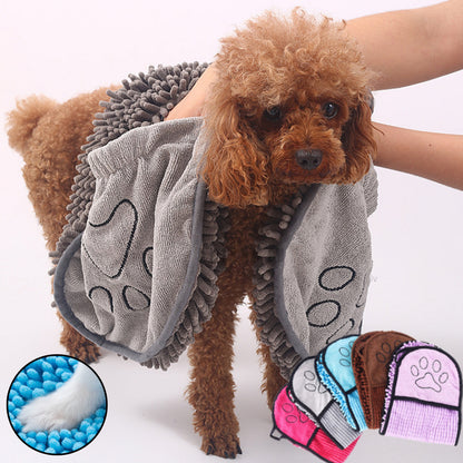 Microfiber Pet Towel – Absorbent, Quick-Dry, Easy to Use