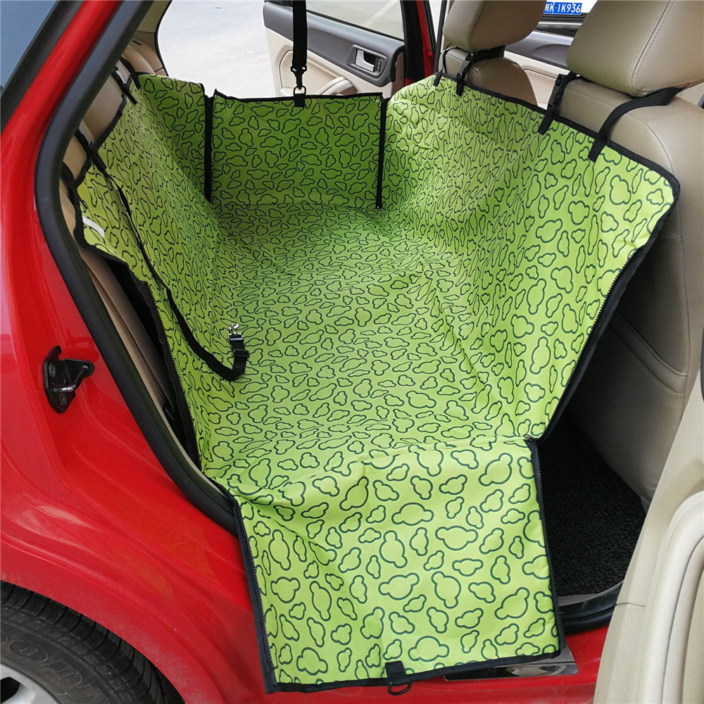 Ride Clean with Pet Back Seat Cover