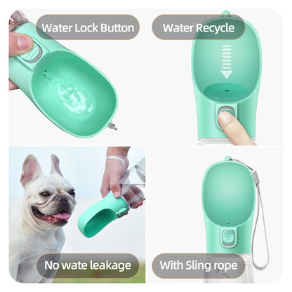 Outdoor Pet Water Bottle for Dogs and Cats