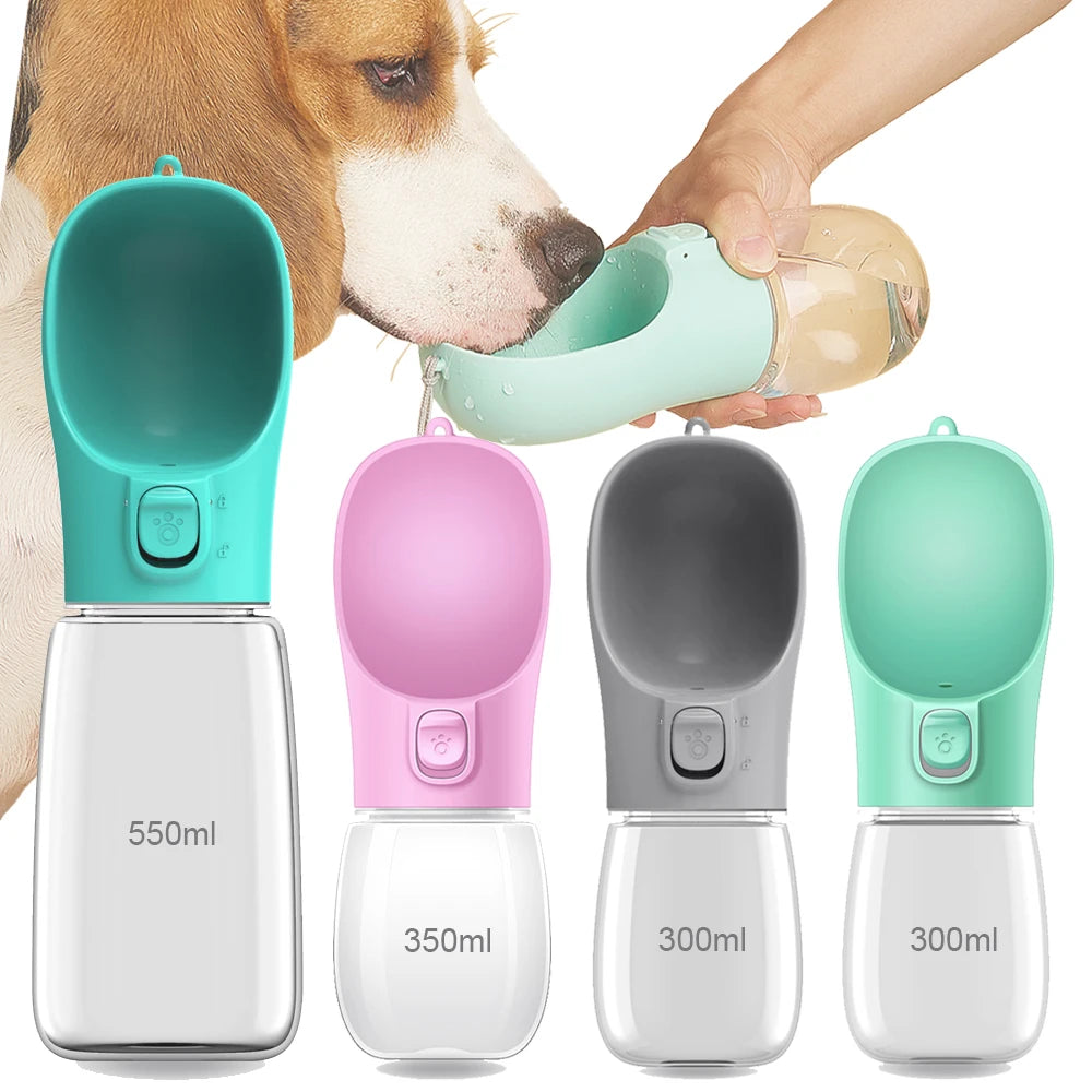 Outdoor Pet Water Bottle for Dogs and Cats