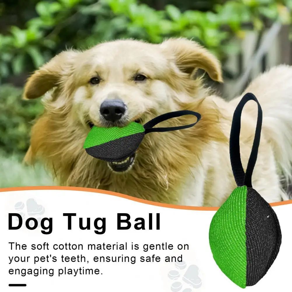 Durable Tug Toy with Handle – Fun Training for Dogs