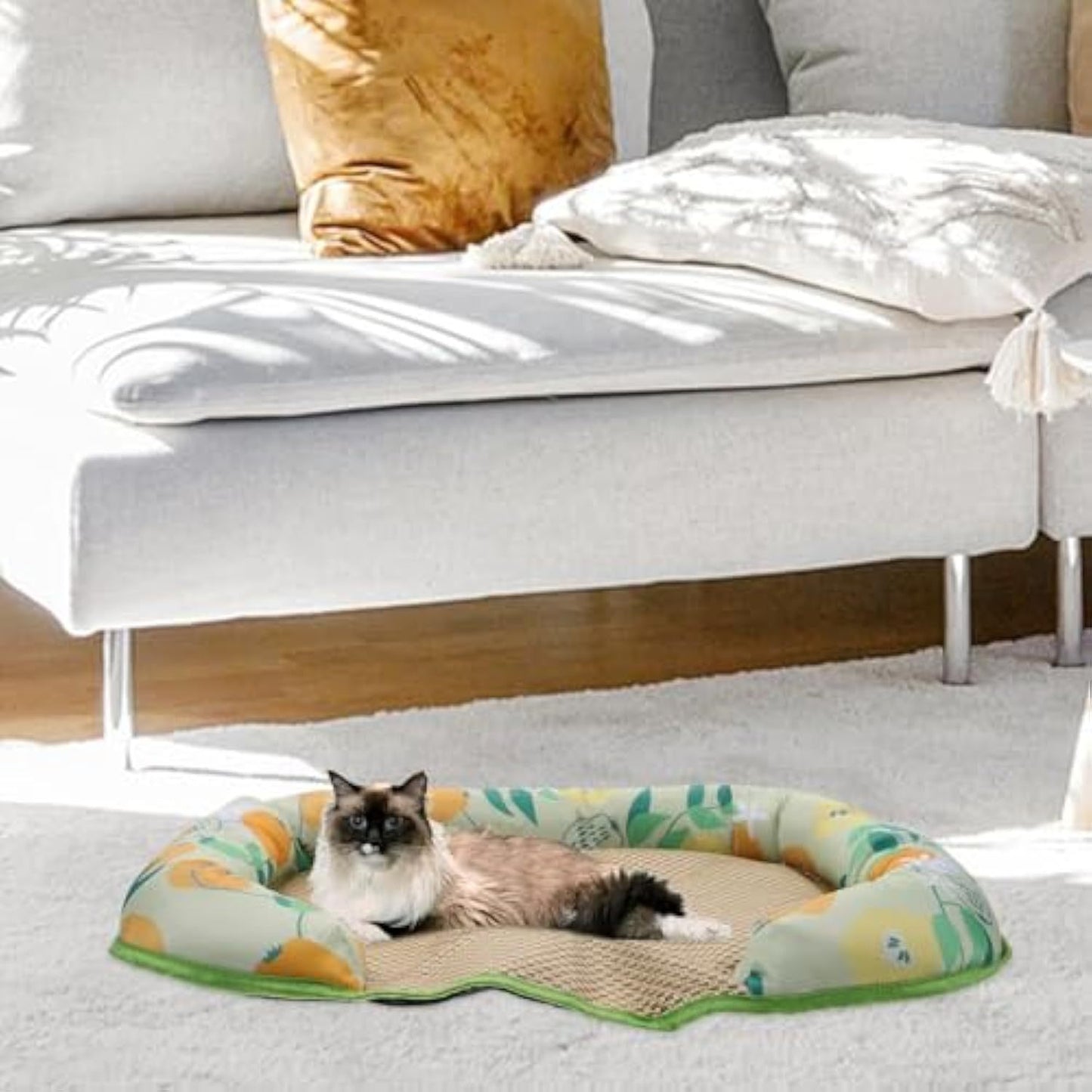 Pet Cooling Mat – Soft, Breathable Summer Sleep Pad