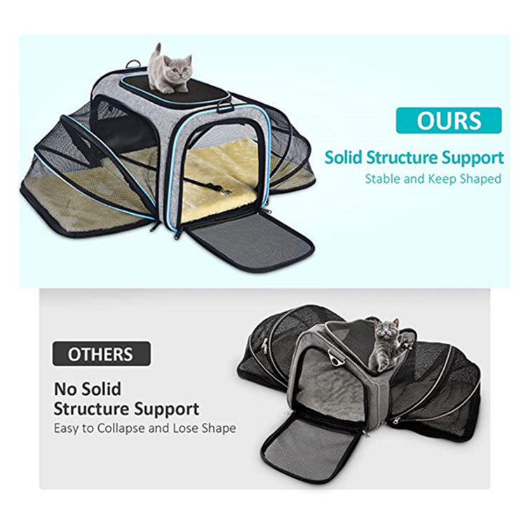 Soft Expandable Travel Pet Bag
